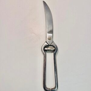 Vintage Inox Poultry Kitchen Shears Italy Stainless Steel